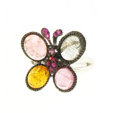 Pink Flutter RIng